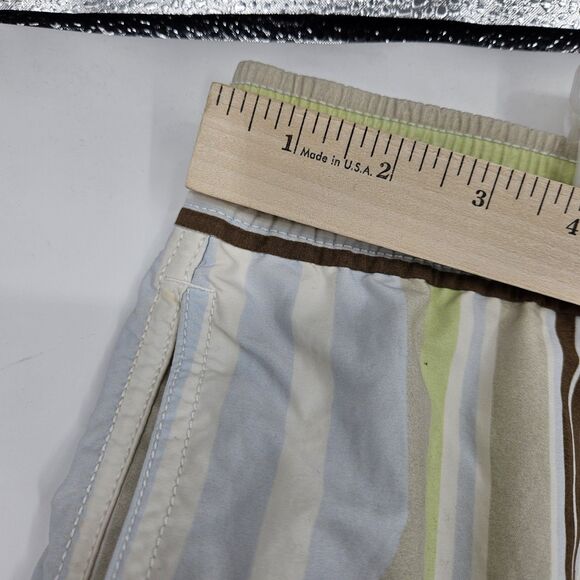 Vilebrequin Swim Trunks Mens XXL Striped Shorts No Liner‎ Multiple FLAWS - Picture 5 of 16